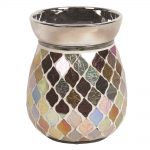 Electric Wax Melt Burner - 'Copper & Gold' - Two FREE premium wax melts included.