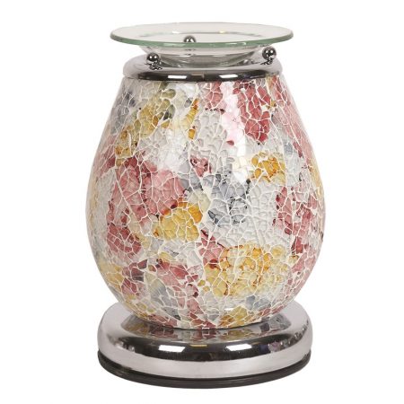 Mosaic Electric Wax Melt Burner - ‘Minerva Mosaic' - Two FREE premium wax melts included.