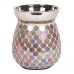 Electric Wax Melt Burner - 'Pink Droplet' - Two FREE premium wax melts included.