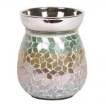 Electric Wax Melt Burner - 'Diamond Tricolour' - Two FREE premium wax melts included.