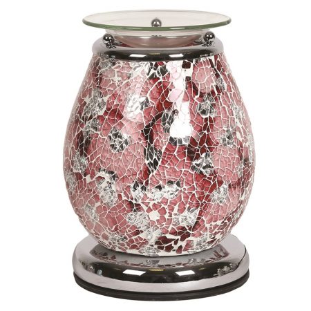 Mosaic Electric Wax Melt Burner - ‘Athena Mosaic' - Two FREE premium wax melts included.