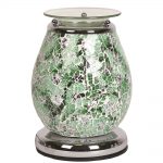 Mosaic Electric Wax Melt Burner - ‘Aphrodite Mosaic' - Two FREE premium wax melts included.