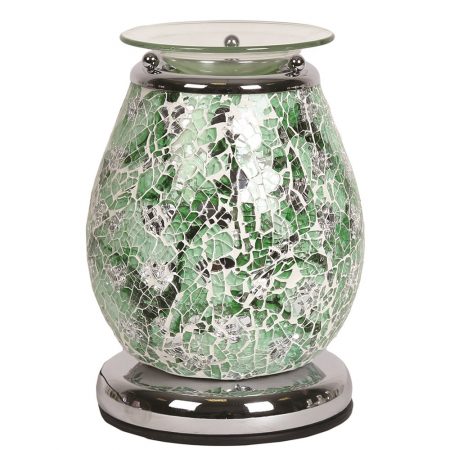 Mosaic Electric Wax Melt Burner - ‘Aphrodite Mosaic' - Two FREE premium wax melts included.