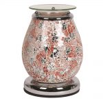 Mosaic Electric Wax Melt Burner - ‘Poseidon Mosaic' - Two FREE premium wax melts included.