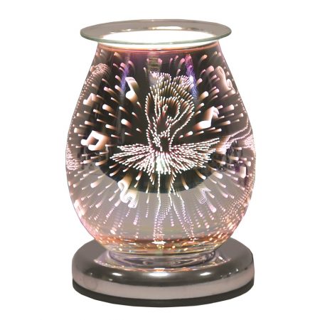 Oval Electric Wax Melt Burner - ‘Ballerina’ - Two FREE premium wax melts included.